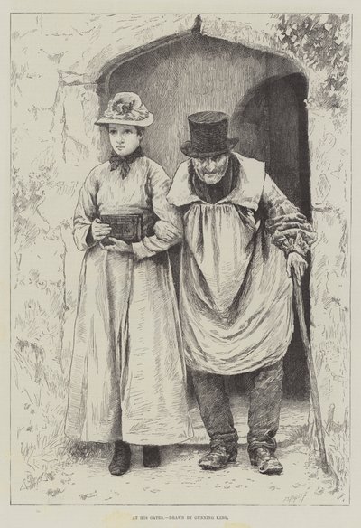An seinen Toren von Gunning King